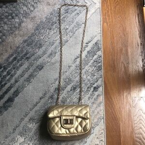 Girl’s Gold Crossbody Bag
